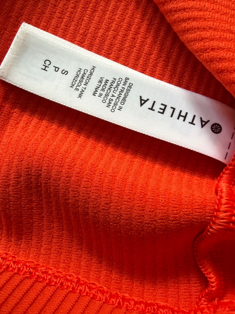 Athleta Ribbed Orange Set - Picture 9 of 16